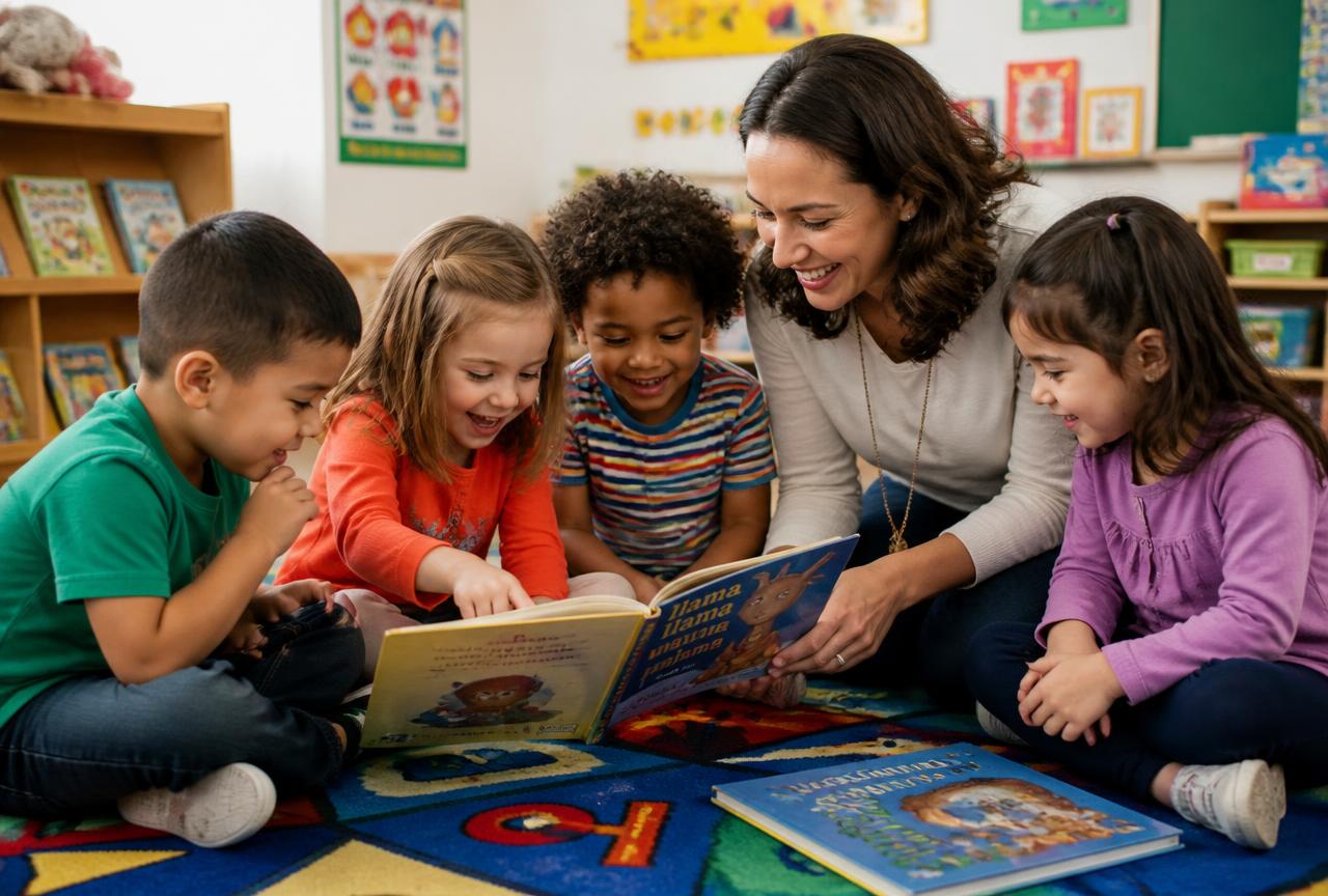 Atelier de lecture au préscolaire